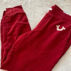 True Religion sweats size Large